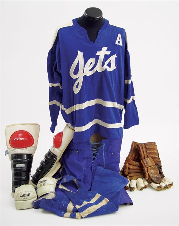 - 1964-65 Bill Ives Complete Johnstown Jets Uniform w/ Accessories