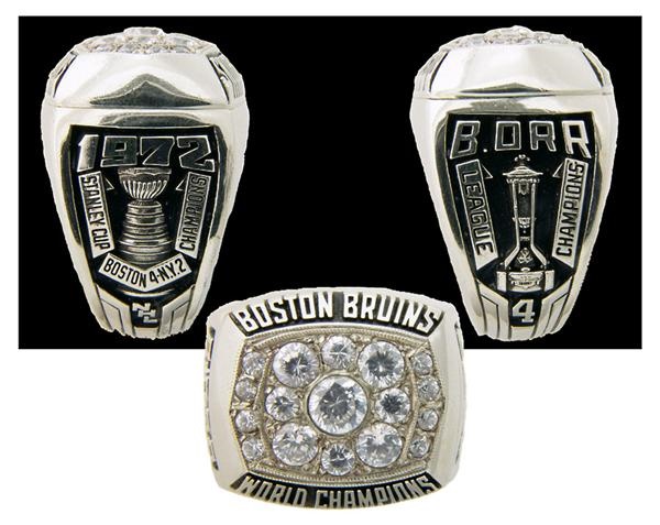 - Bobby Orr 1972 Boston Bruins Stanley Cup Ring