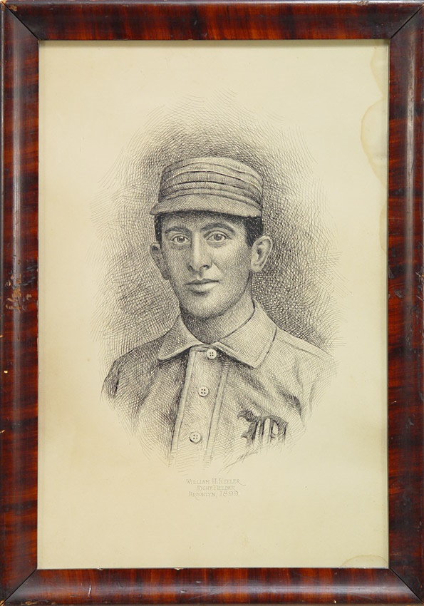 - 1899 Wee Willie Keeler Commercial Print (16x23")