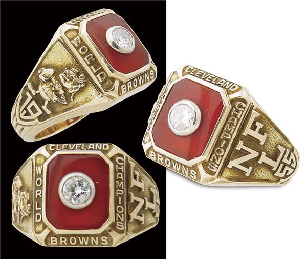 - Don Colo's 1955 Cleveland Browns NFL Championship Ring