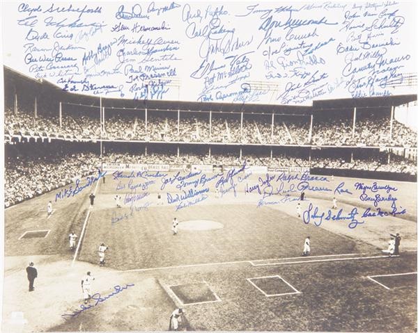 - Ebbets Field Signed Photo (16x20")