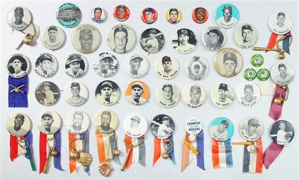 - Brooklyn Dodger Player Pin Collection (46)