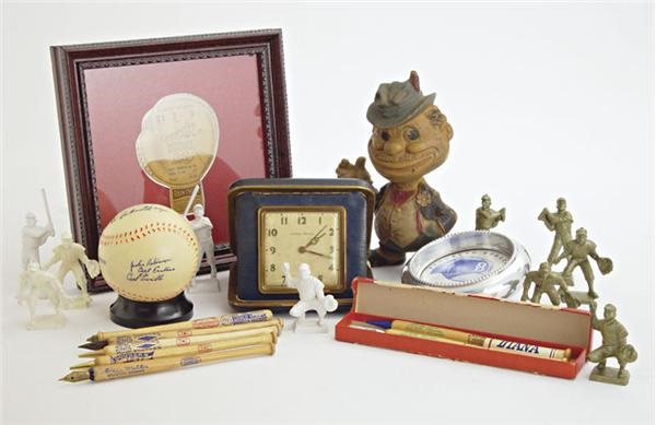 - Brooklyn Dodgers Memorabilia Collection (22 pieces)
