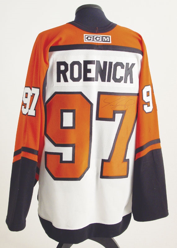 - 2001-02 Jeremy Roenick Autographed Game Worn Jersey