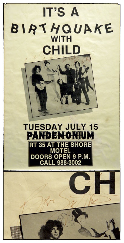 - 1969 Child Pandemonium Autographed Poster