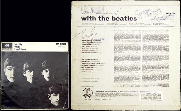 - Beatles Signed British "With The Beatles" Album