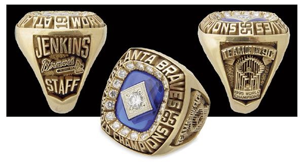 - 1995 Atlanta Braves World Series Ring