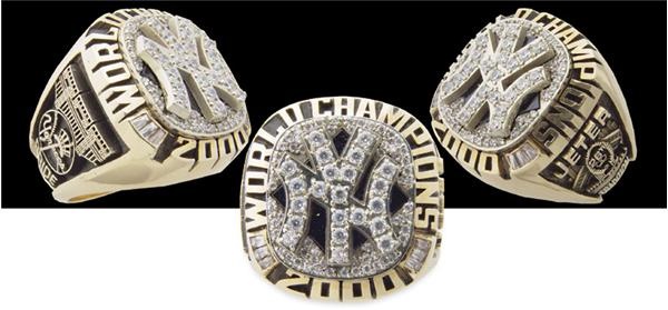 - Derek Jeter 2000 World Series Ring