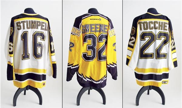 - Boston Bruins Stars Game Worn Jersey Collection (3)