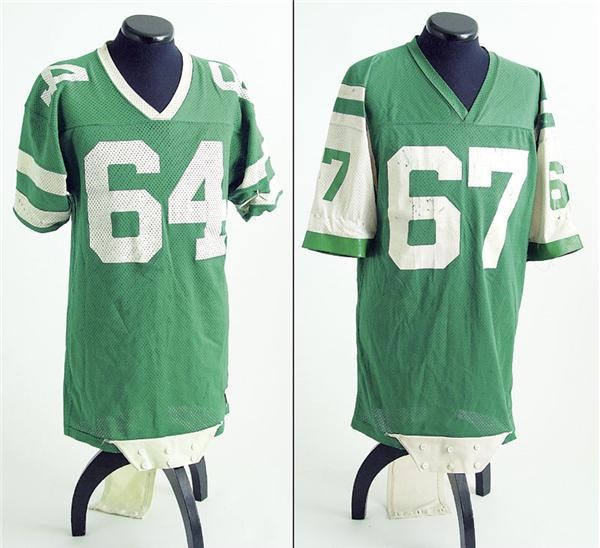 - Two Early 1970’s New York Jets Game Worn Jerseys