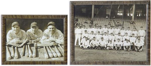 - 1923 New York Yankees Photographs (2)