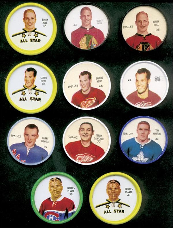 - Salada and Shirriff Hockey Coin Set Collection (4)