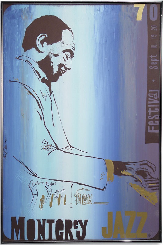 - 1970 Duke Ellington Monterey Jazz Poster