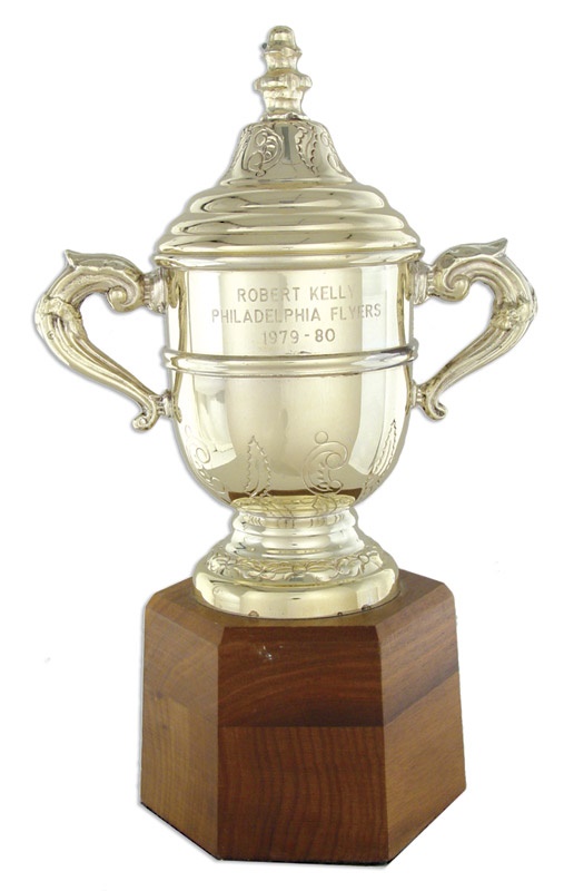 - Bob "Hound Dog" Kelly's 1979-1980 Clarence Campbell Bowl Trophy.
