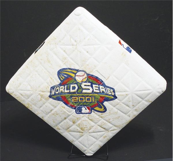 - 2001 World Series Game 7 Used Base
