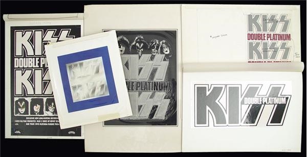 - <b>KISS 1978 “Double Platinum” Original Art Collection</b>