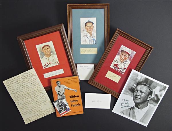 Enormous Sports & Others Autograph Collection (nearly 400 pieces)
