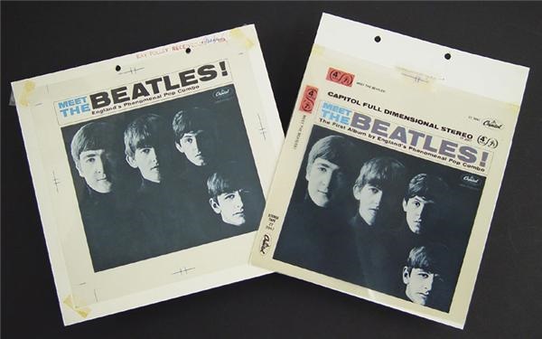 - 1964 Beatles Original 4-Track Artwork (3)