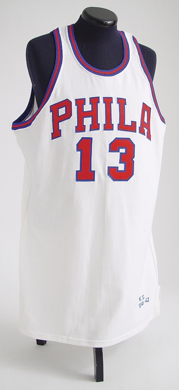 - Wilt Chamberlain's Philadelphia 76ers Retirement Jersey