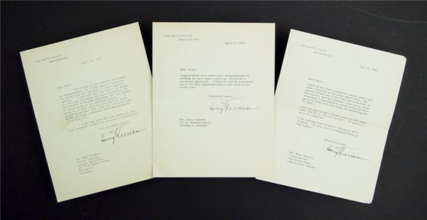 - Truman Letters Regarding Senator Joe McCarthy & General McArthur (3)
