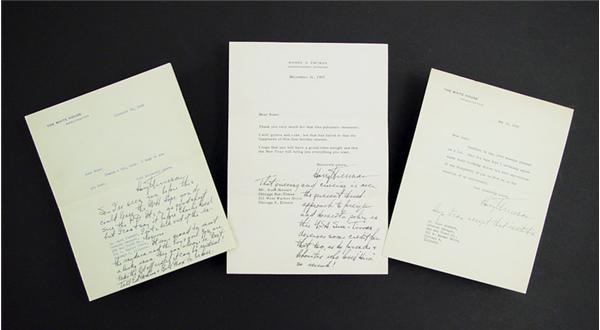 - Harry S. Truman Letters & Handwritten Notes