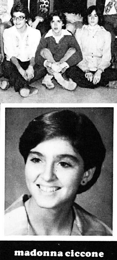 - Madonna Ciccone High School Yearbook