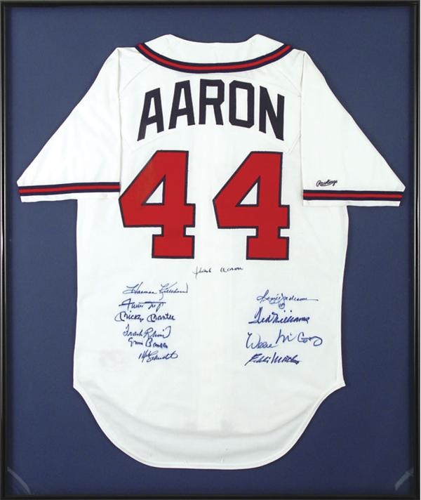 - 500 Home Run Club Signed Jersey