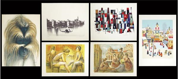 - Signed & Numbered European Print Collection (230)