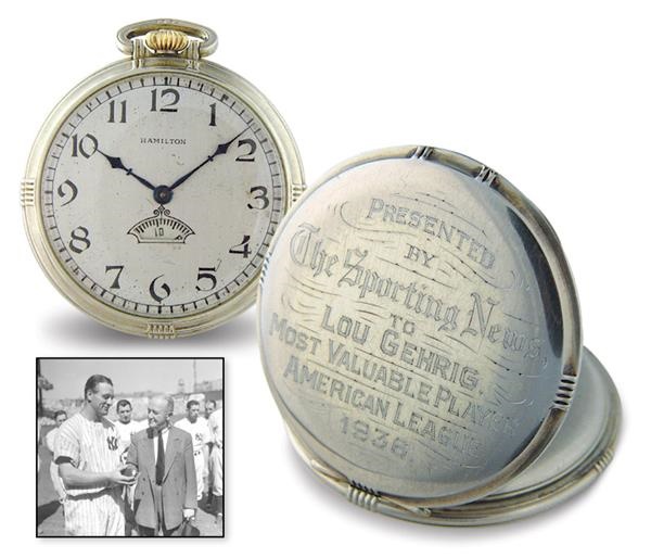 - 1936 Lou Gehrig Most Valuable Player Watch