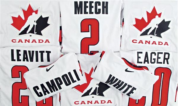 - 2001-02 Team Canada Men's Under 18 Game Worn Jerseys (17)