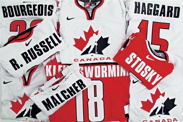 - Team Canada Women's Under 22 National Team Set of Jerseys (33)