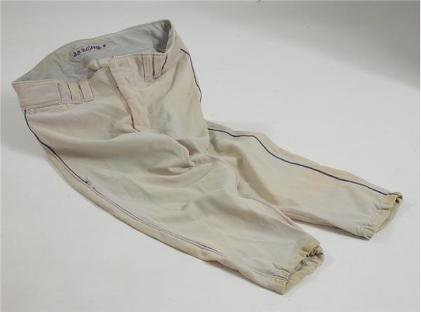 Baseball Equipment - 1974 Yogi Berra New York Mets Game Worn Pants