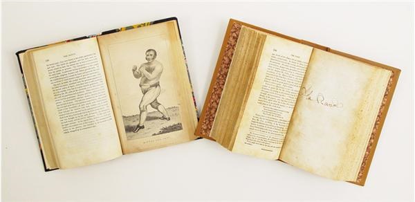 Muhammad Ali & Boxing - 19th Century Pugilistic Books with Jack Randall Signature