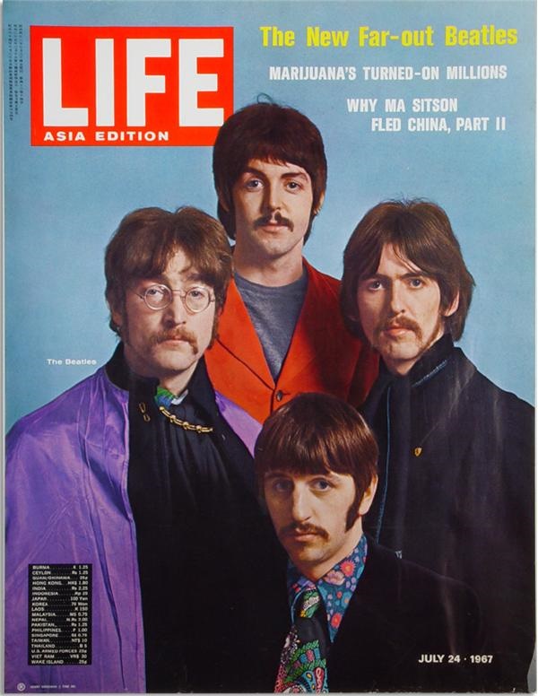- Beatles <i>LIFE Asia Edition </i>Poster (26.5"x34.5")