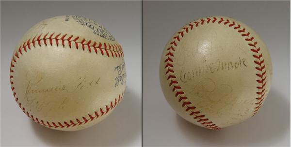 - 1933 All-Star Signed Baseball