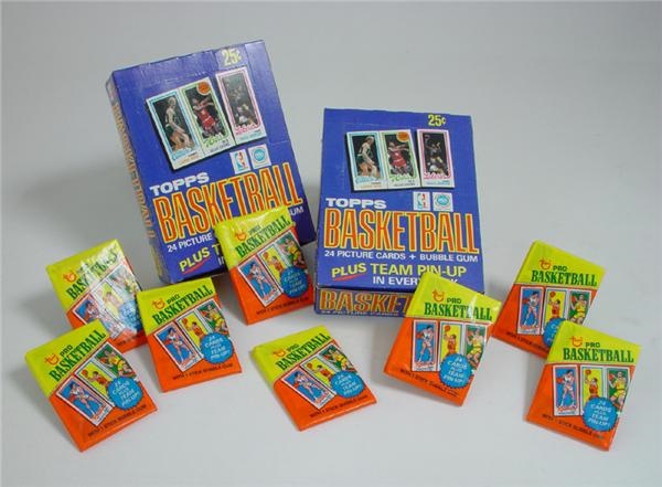 Unopened Cards - 1980/81 Topps Basketball Wax Boxes (2)