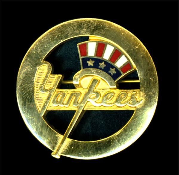 The Mickey Mantle Estate - Mickey Mantle’s Personal New York Yankee Decorative Pin (1.25”)