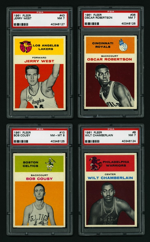 Basketball Cards - 1961/62 Fleer Basketball Set