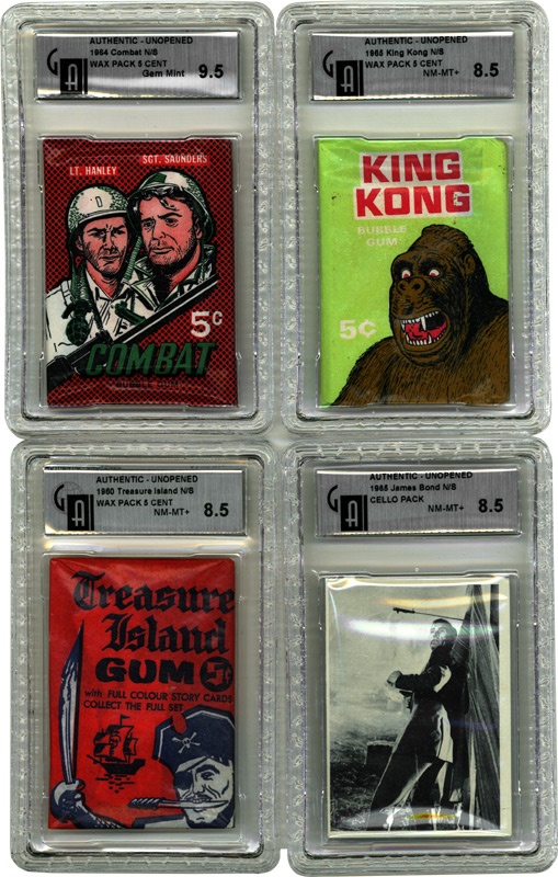 Non-Sports Cards - 1960's Non-Sports Packs Collection (14)