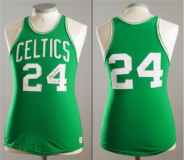 - Late 1960's Sam Jones Boston Celtics Game Used Jersey