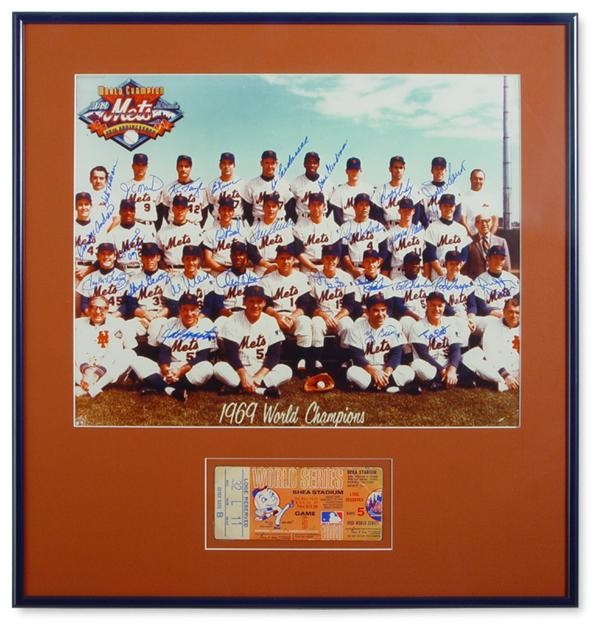 - New York Mets Signed Tickets & Photos