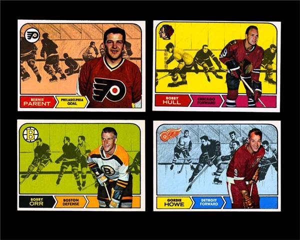 Hockey Cards - 1968/69 Topps Hockey Set