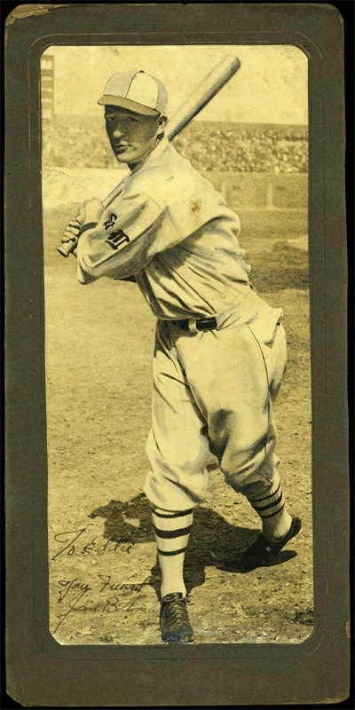 Baseball Autographs - Jim Bottomly Signed Photo (5.5"x12.75")