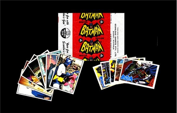 Non-Sports Cards - 1966 Batman A&BC Gum Card Sets MINT