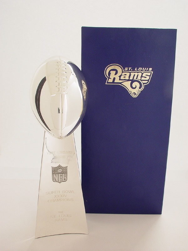 - St. Louis Rams Super Bowl XXXIV Trophy