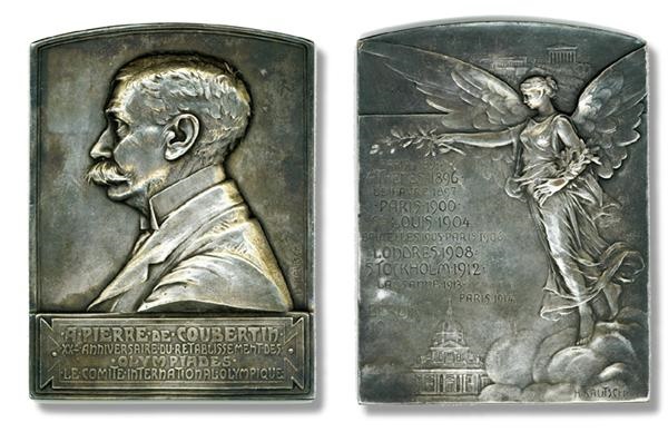 1980 Miracle on Ice & Olympics - 1916 Berlin Olympics Medallion Phantom Olympics