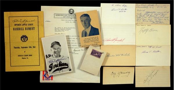 Baseball Autographs - Baseball Hall of Fame Signature Collection and more (13)