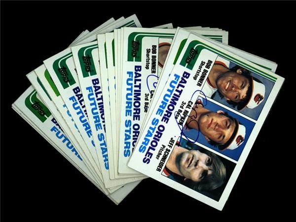 - 1982 Topps Cal Ripken Signed Rookie Cards (22)