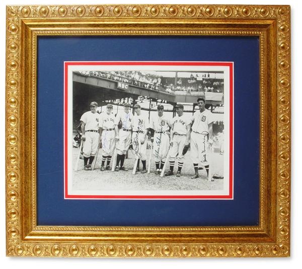 Baseball Autographs - 1937 A.L. All Stars Signed Photo (8"x10")