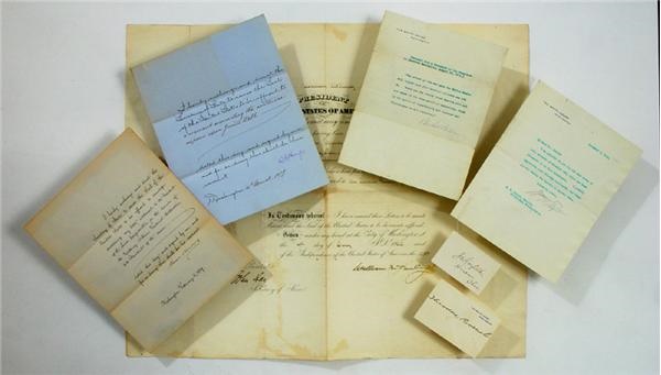 Early Presidential Autograph Collection (7)